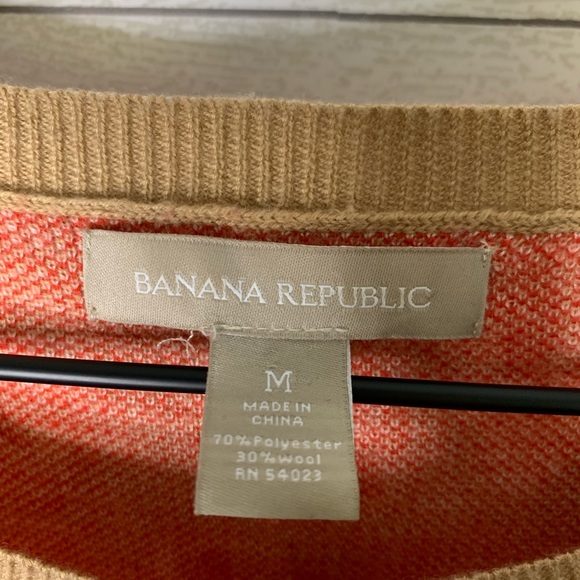 SOLD Banana Republic cream leopard print cardigan - Picture 5 of 8